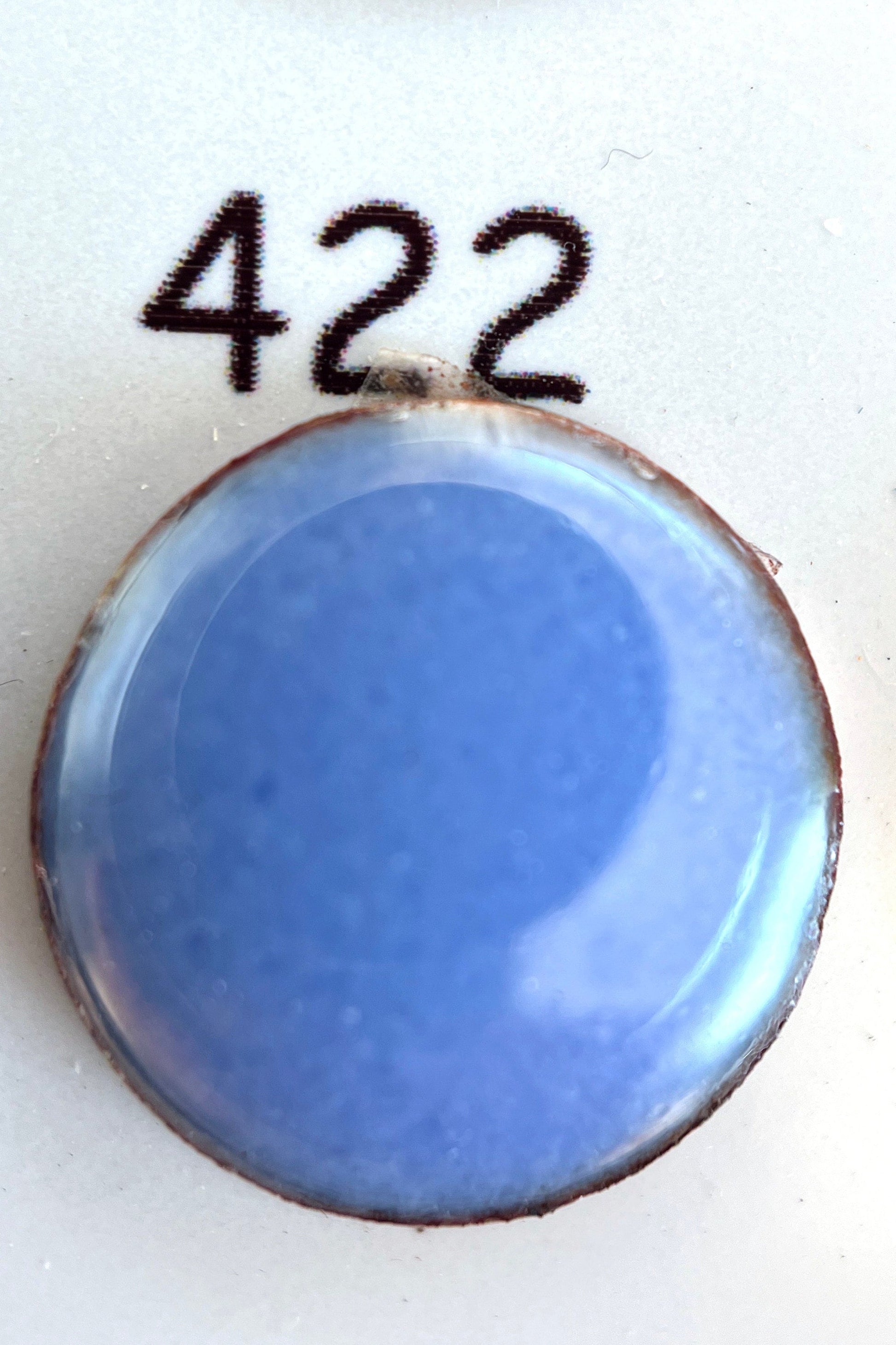 Pearly's Enamel Powder No. 422 Opaque Purple Sky 3oz. (85gr.) Great for torch/kiln/Cloisonné and Wet Packing Enameling