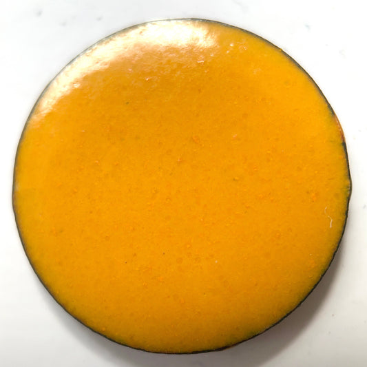 New Pearly's Enamel Powder No. 526 Opaque Golden Yellow 3oz. (85gr.) Great for torch/kiln/Cloisonné and Wet Packing Enameling