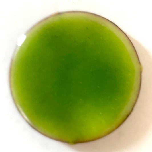 Pearly's Enamel Powder No. 230 Transparent Light Green 3oz. (85gr.) Great for torch/kiln/Cloisonné and Wet Packing Enameling