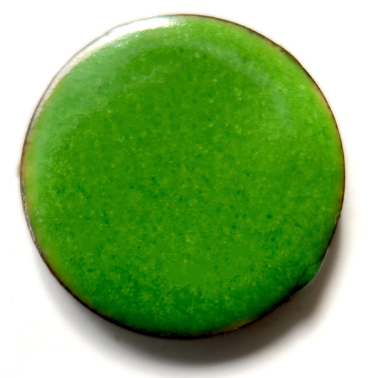 Pearly's Enamel Powder No. 235 Opaque dark citric green 3oz. (85gr.) Great for torch/kiln/Cloisonné and Wet Packing Enameling