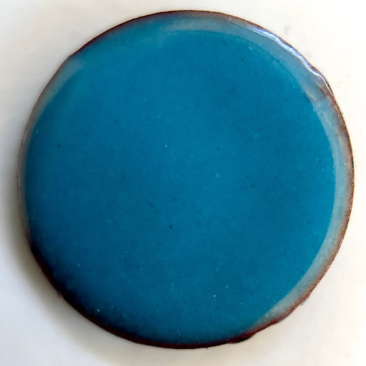 New Pearly's Enamel Powder No. 537 Opaque Franch Blue 3oz. (85gr.) Great for torch/kiln/Cloisonné and Wet Packing Enameling