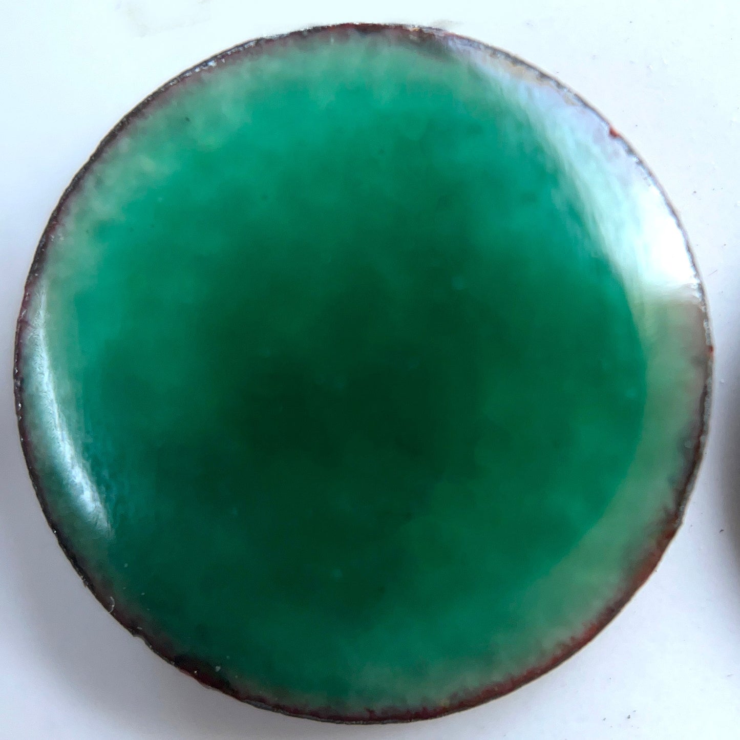 New!!! Pearly's Enamel Powder No. 358 Transparent Gemstone Green 3oz. (85gr.) Great for torch/kiln/Cloisonné and Wet Packing Enameling