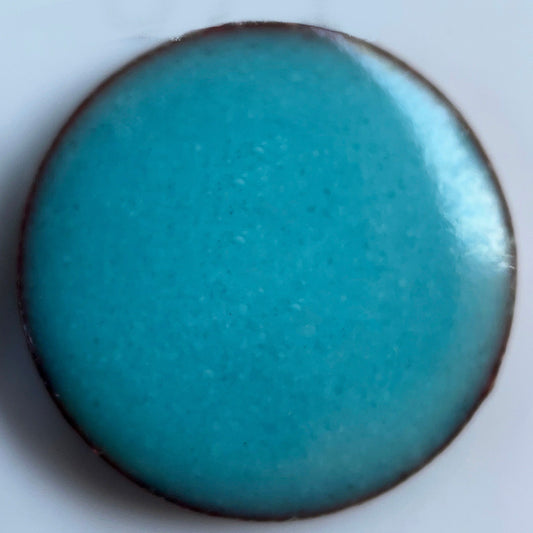 New!!! Pearly's Enamel Powder No. 371 Transparent Maya Blue 3oz. (85gr.) Great for torch/kiln/Cloisonné and Wet Packing Enameling