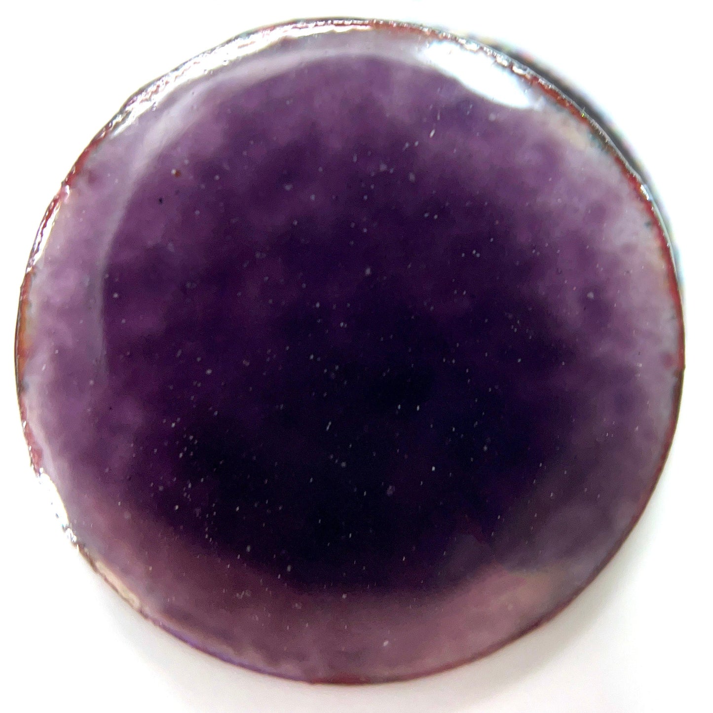 Pearly's Enamel Powder No. 427 Transparent Mix Purple 3oz. (85gr.) Great for torch/kiln/Cloisonné and Wet Packing Enameling