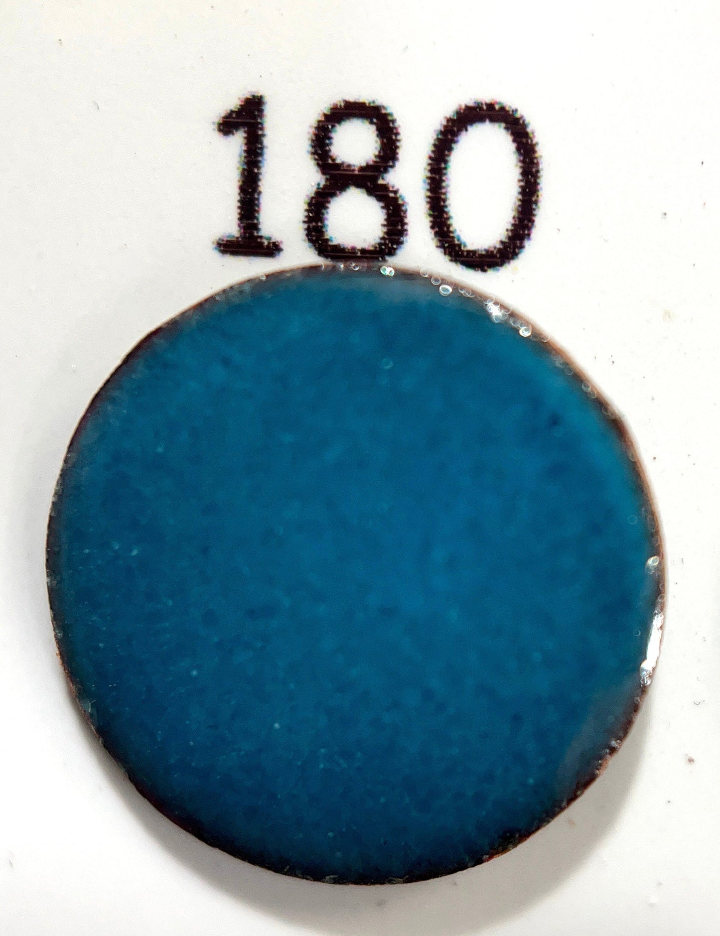 Pearly's Enamel Powder No. 180 Translucent Sea Blue 3oz. (85gr.) Great for torch/kiln/Cloisonné and Wet Packing Enameling