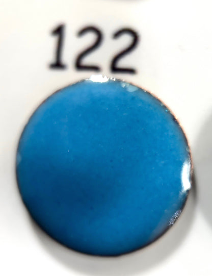 Pearly's Enamel Powder No. 122 Opaque Ocean 3oz. (85gr.) Great for torch/kiln/Cloisonné and Wet Packing Enameling