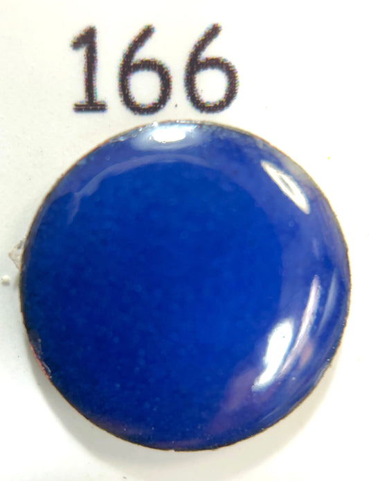 Pearly's Enamel Powder No. 166 Opaque Denim Blue 3oz. (85gr.) Great for torch/kiln/Cloisonné and Wet Packing Enameling
