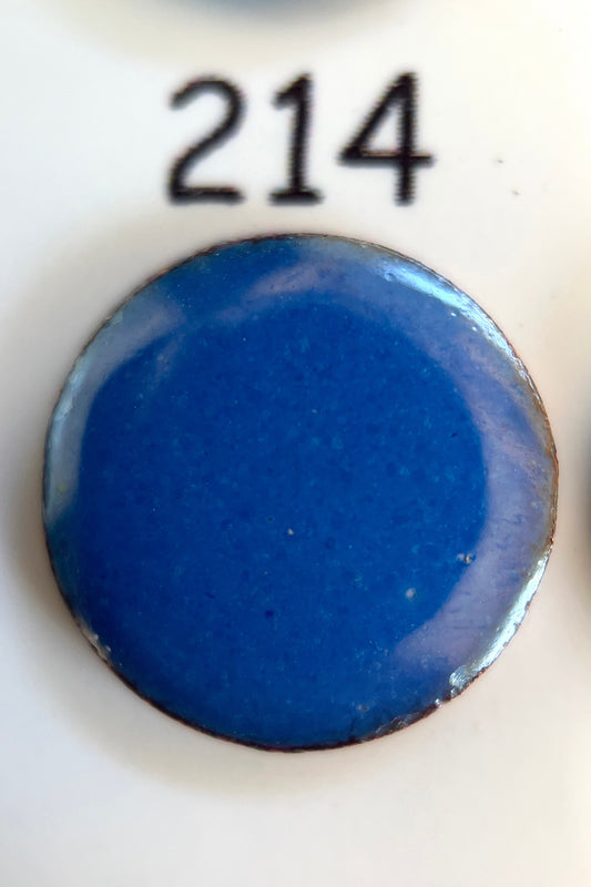 Pearly's Enamel Powder No. 214 Opaque Real Blue 3oz. (85gr.) Great for torch/kiln/Cloisonné and Wet Packing Enameling