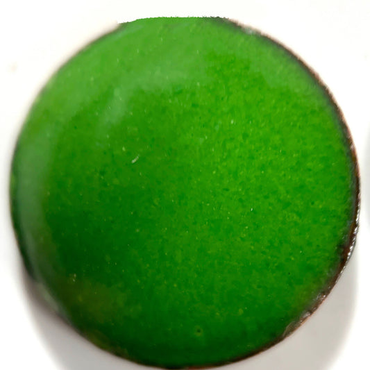 Pearly's Enamel Powder No. 141 Opaque Grass Green 3oz. (85gr.) Great for torch/kiln/Cloisonné and Wet Packing Enameling