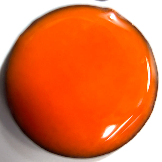 Pearly's Enamel Powder No. 120 Opaque Orange Lead Free 3oz. (85gr.) Great for torch/kiln/Cloisonné and Wet Packing Enameling