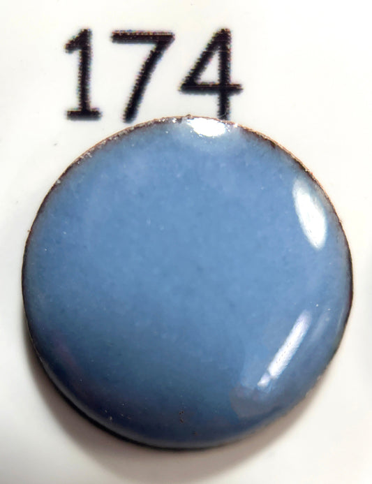 Pearly's Enamel Powder No. 174 Opaque Medium Gray 3oz. (85gr.) Great for torch/kiln/Cloisonné and Wet Packing Enameling