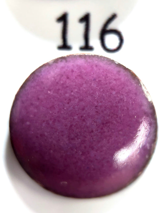 Pearly's Enamel Powder No. 116 Translucent Fuchsia Lead Free 3oz. (85gr.) Great for torch/kiln/Cloisonné and Wet Packing Enameling