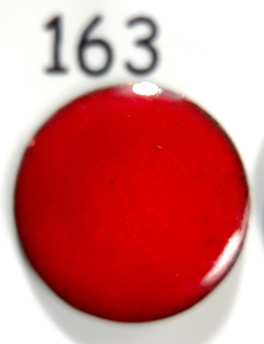 Pearly's Enamel Powder No. 163 Opaque Dark Red Lead Free 3oz. (85gr.) Great for torch/kiln/Cloisonné and Wet Packing Enameling