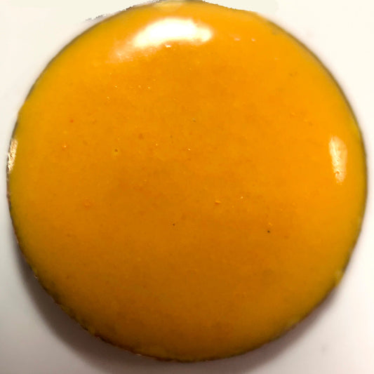 Pearly's Enamel Powder No. 162 Opaque Apricot 3oz. (85gr.) Great for torch/kiln/Cloisonné and Wet Packing Enameling
