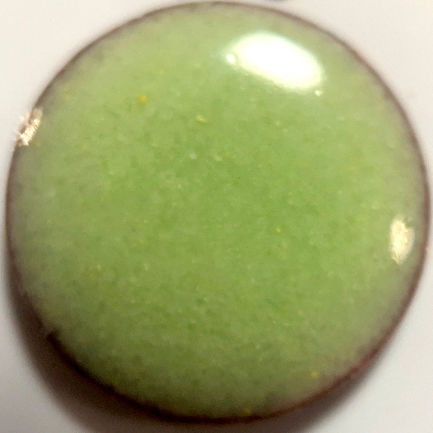 Pearly's Enamel Powder No. 470 Opaque Soft Green 3oz. (85gr.) Great for torch/kiln/Cloisonné and Wet Packing Enameling