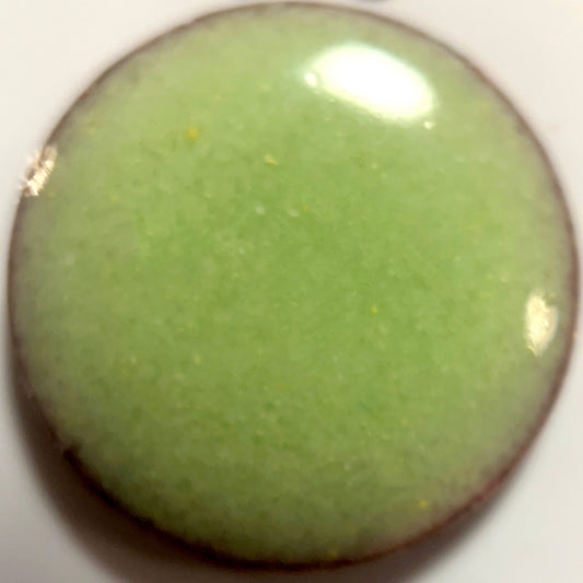 Pearly's Enamel Powder No. 470 Opaque Soft Green 3oz. (85gr.) Great for torch/kiln/Cloisonné and Wet Packing Enameling