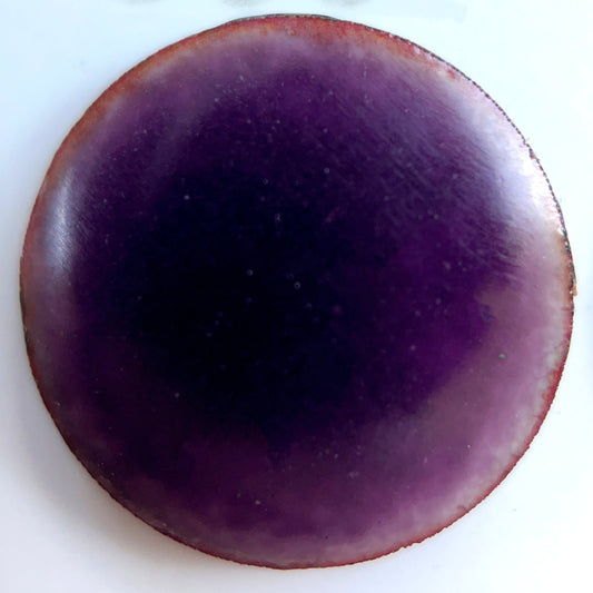 Pearly's Enamel Powder No. 365 Transparent Amethyst 3oz. (85gr.) Great for torch/kiln/Cloisonné and Wet Packing Enameling