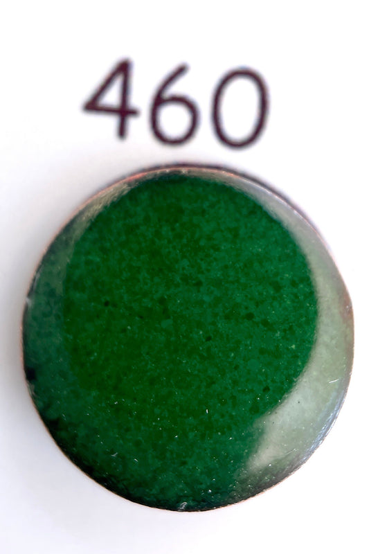 Pearly's Enamel Powder No. 460 Opaque Dark Forest Green 3oz. (85gr.) Great for torch/kiln/Cloisonné and Wet Packing Enameling
