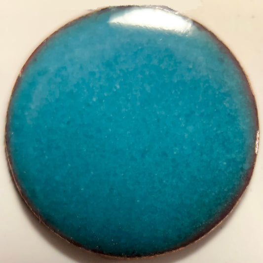 Pearly's Enamel Powder No. 418# Opaque pthalo azure 3oz. (85gr.) Great for torch/kiln/Cloisonné and Wet Packing Enameling