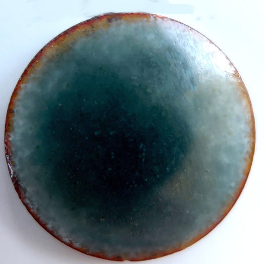 Enamel Powder No. 329 - Transparent Dark Gray Greige 3oz. for Torch/Kiln/Cloisonné/Wet Packing Enameling