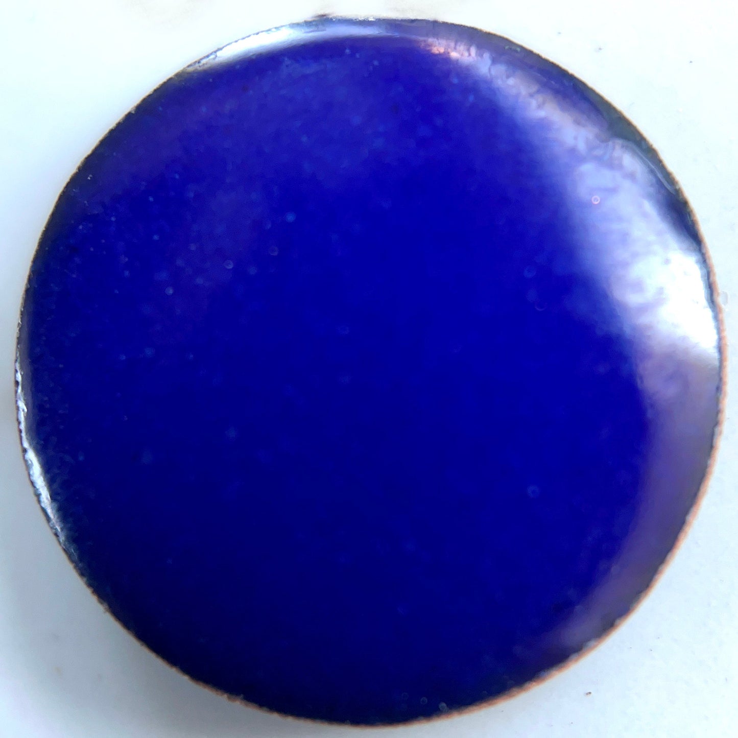 Enamel Powder No. 343 - Opaque Dark Blue 3oz. for Torch/Kiln/Cloisonné/Wet Packing Enameling