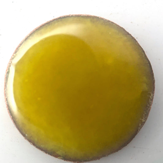 New!!! Pearly's Enamel Powder No. 303 Transparent Cyber Yellow 3oz. (85gr.) Great for torch/kiln/Cloisonné and Wet Packing Enameling