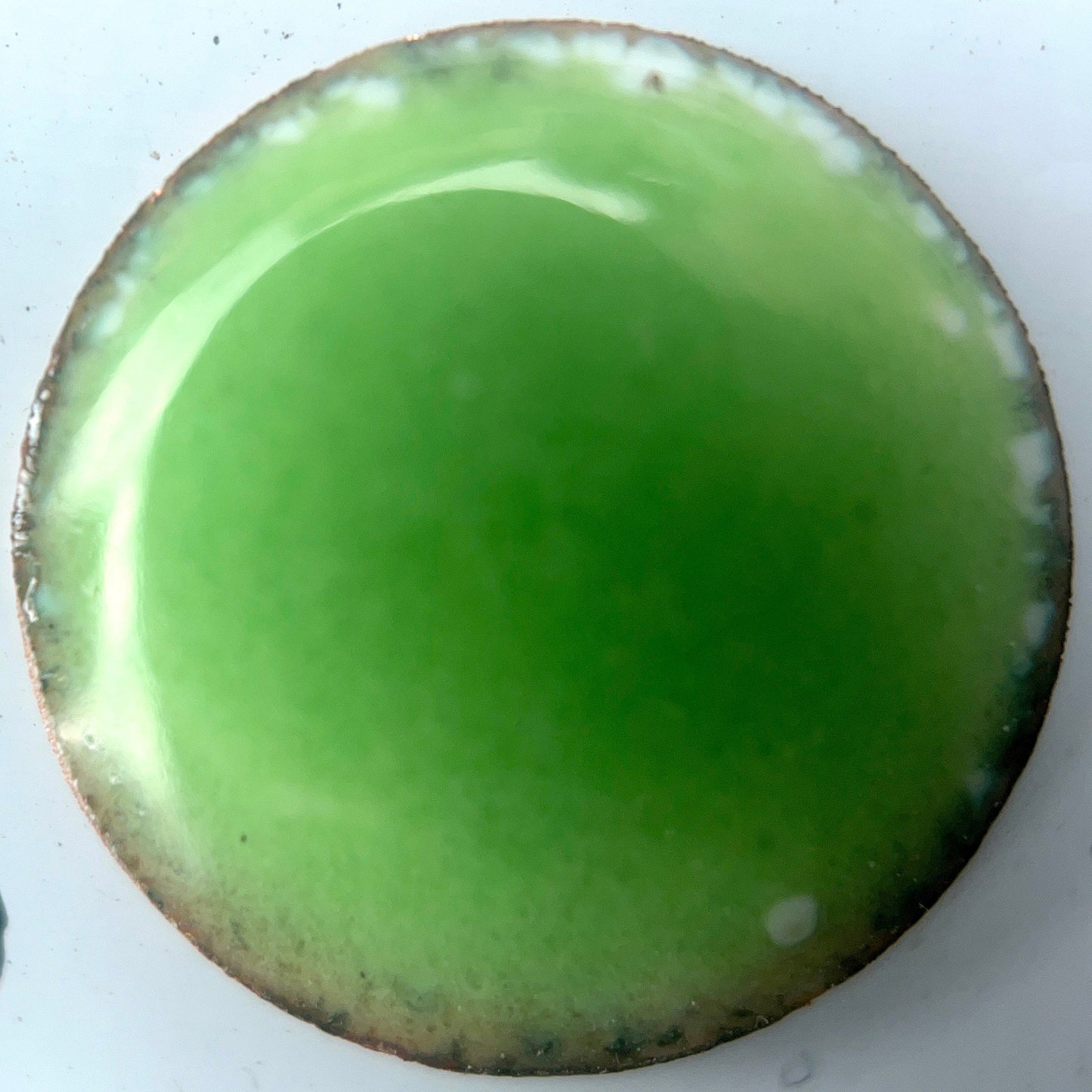Transparent Pastel Green Enamel Powder No. 305, 3oz or 85g, Ideal for Torch/Kiln Enameling, Cloisonné and Wet Packing Enameling Supply