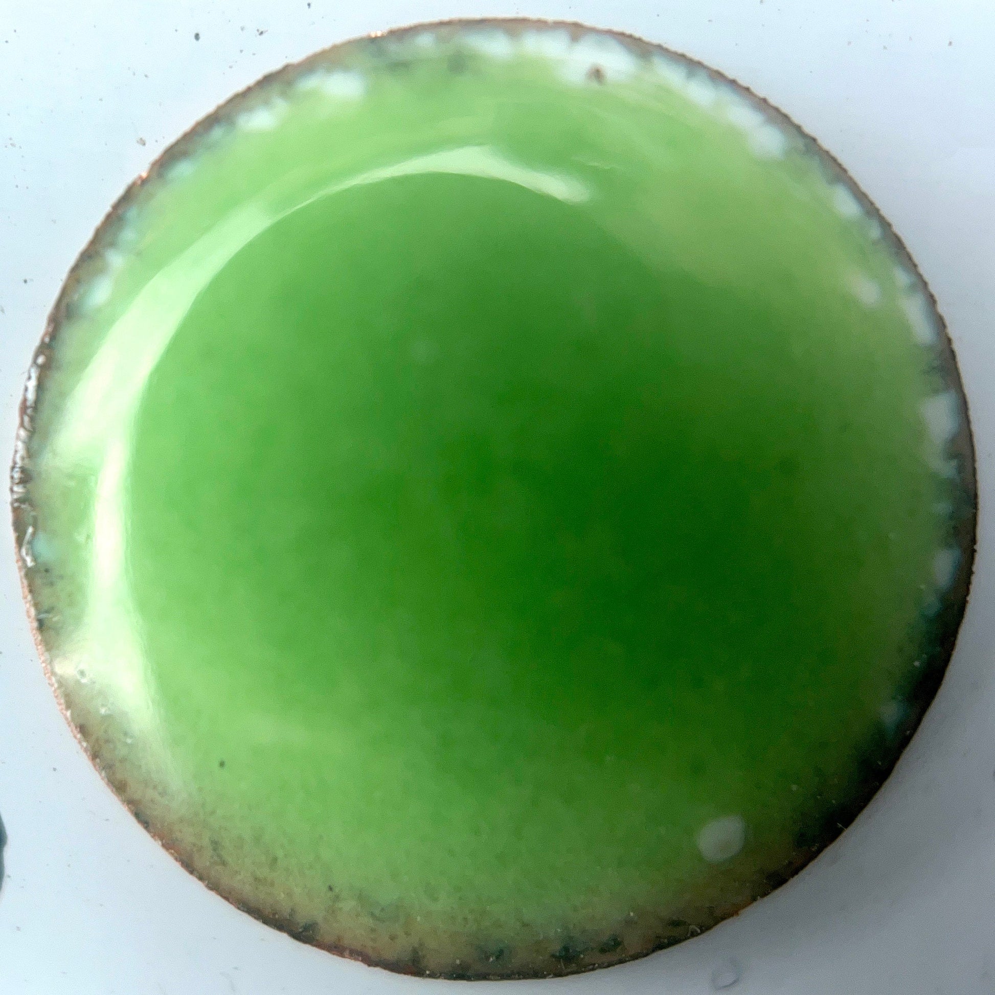 Transparent Pastel Green Enamel Powder No. 305, 3oz or 85g, Ideal for Torch/Kiln Enameling, Cloisonné and Wet Packing Enameling Supply