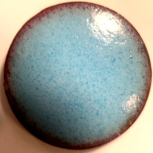 Pearly's Enamel Powder No. 377 Transparent Light Blue 3oz. (85gr.) Great for torch/kiln/Cloisonné and Wet Packing Enameling
