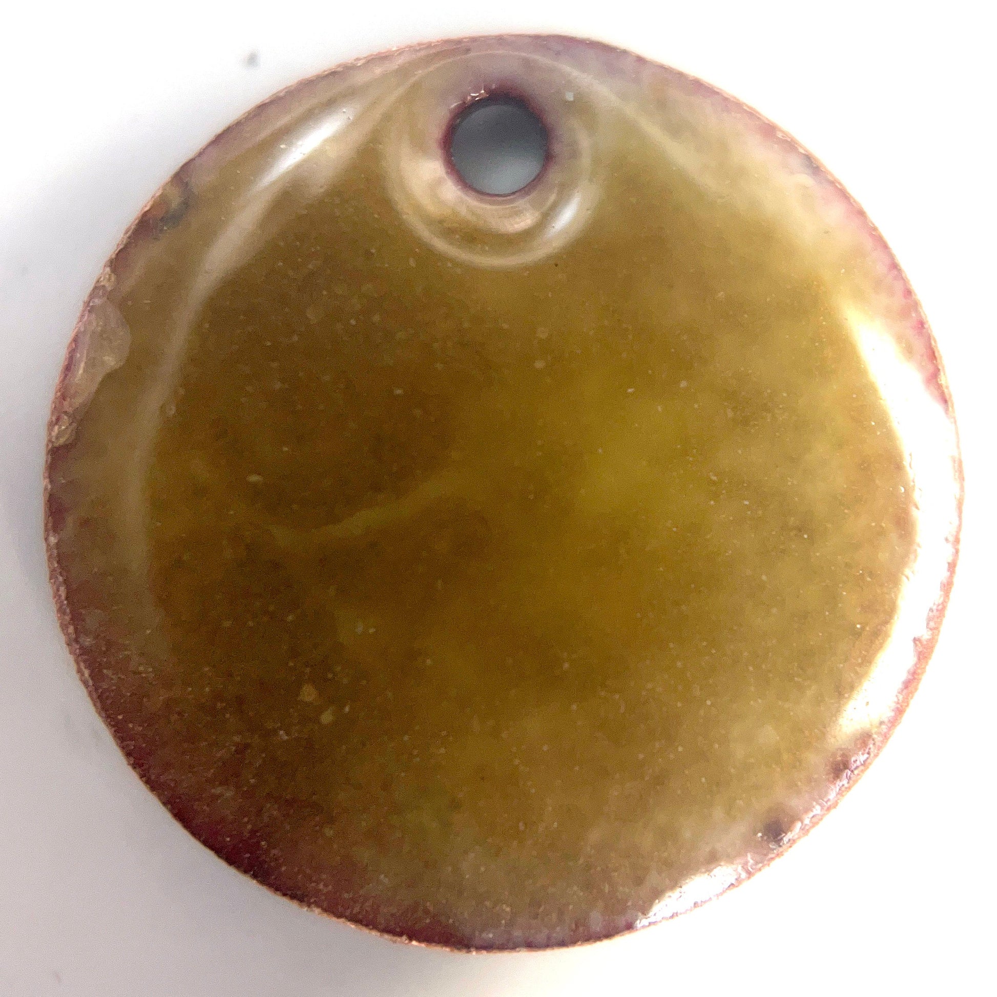 Pearly's Enamel Powder No. 306 Transparent Gold Tea, 3oz (85gr), For Torch, Kiln, Cloisonné, Wet Packing, Enameling Supplies