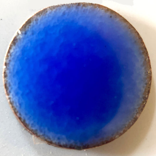Translucent Egyptian Blue Enamel Powder No. 321, 3oz (86g) Powder for Kiln, Torch, Cloisonné, and Wet Packing Enameling, Enameling Supplies