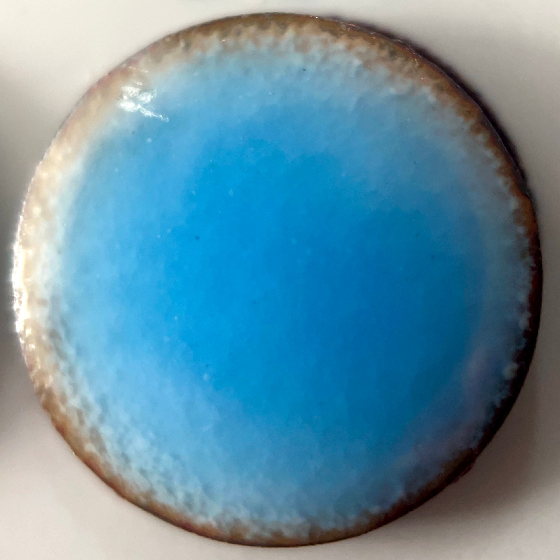 New!!! Pearly's Enamel Powder No.383 Opaque Light Aqua 3oz. (85gr.) Great for torch/kiln/Cloisonné and Wet Packing Enameling