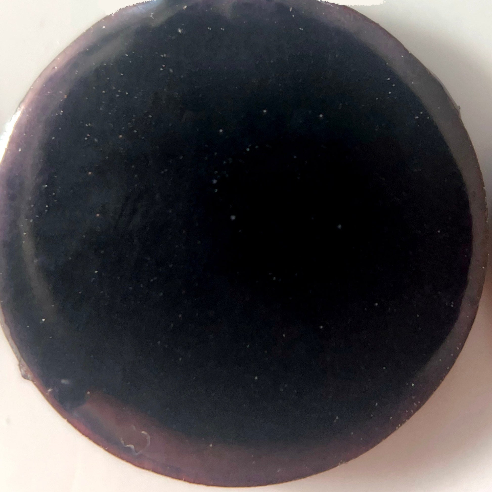 Enamel Powder No. 333 - Transparent Midnight Black 3oz. for Torch/Kiln/Cloisonné/Wet Packing Enameling