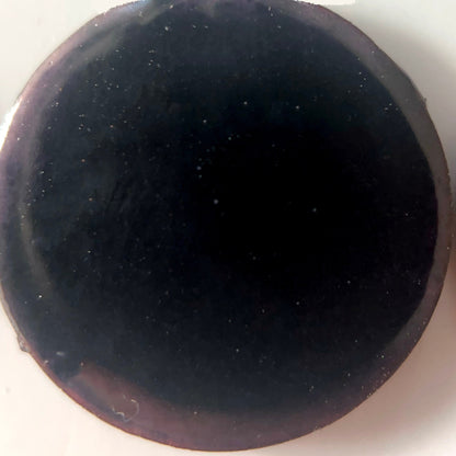 Enamel Powder No. 333 - Transparent Midnight Black 3oz. for Torch/Kiln/Cloisonné/Wet Packing Enameling