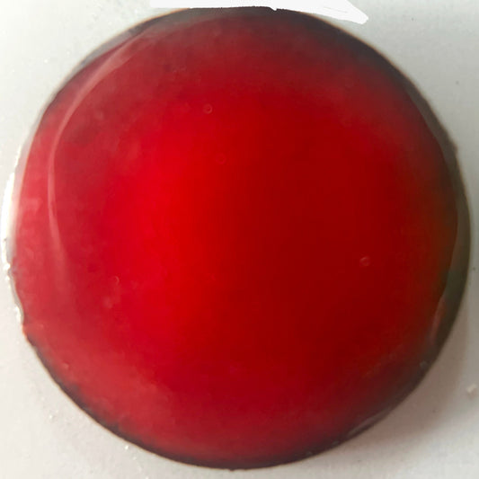 New!!! Pearly's Enamel Powder No. 381 Opaque Crimson Red 3oz. (85gr.) Great for torch/kiln/Cloisonné and Wet Packing Enameling