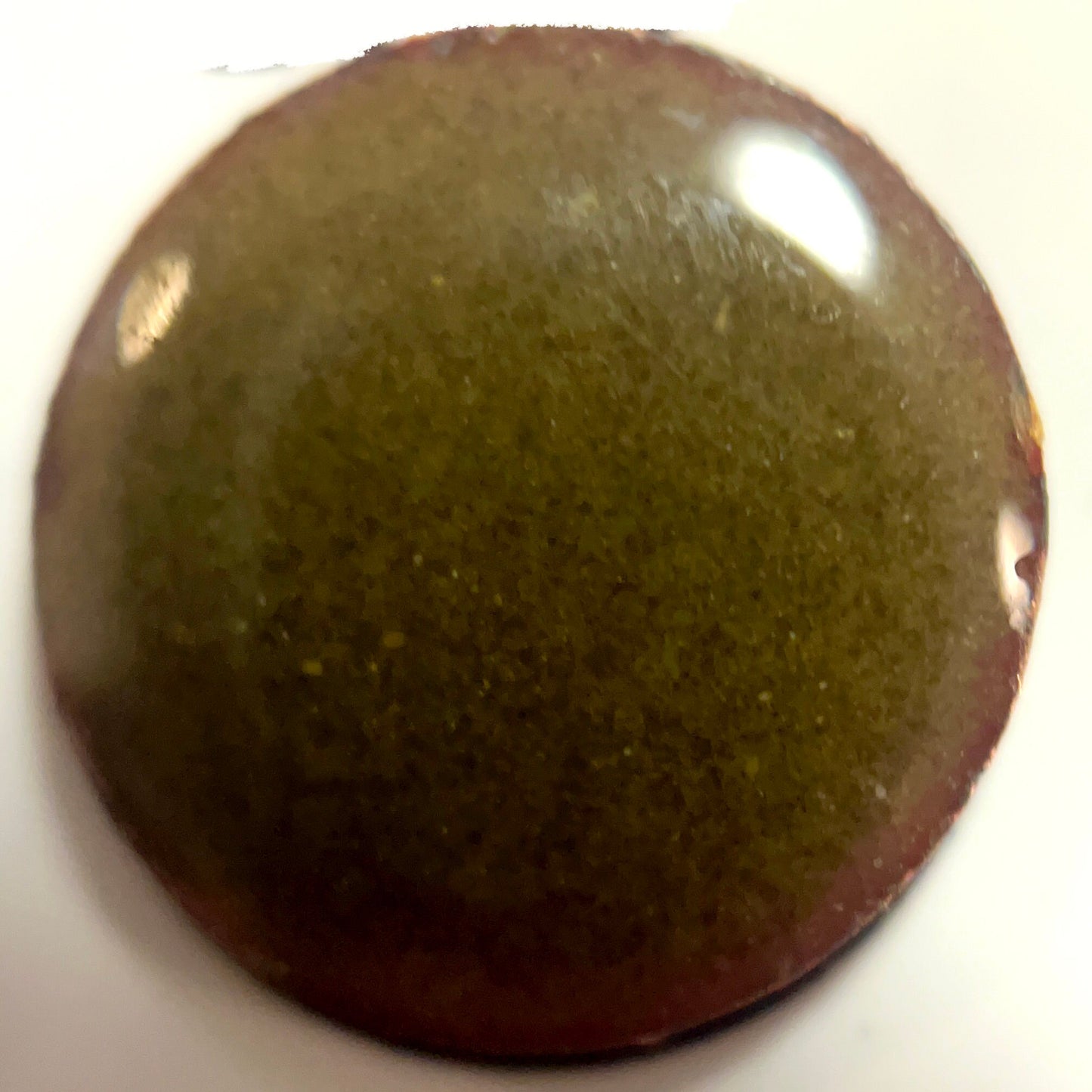 Pearly's Enamel Powder No. 154 Transparent Light Brown 3oz. (85gr.) Great for torch/kiln/Cloisonné and Wet Packing Enameling