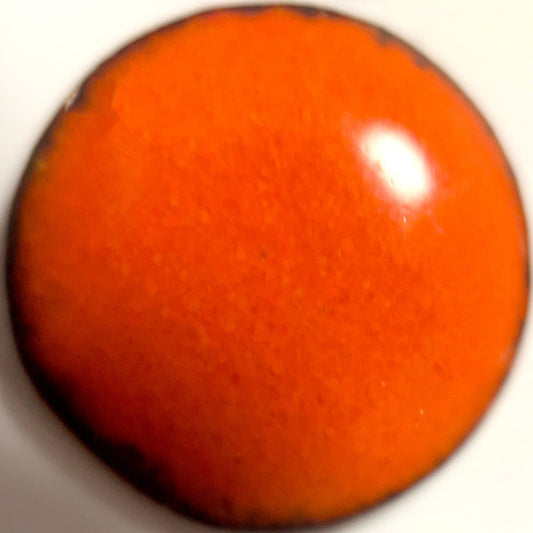 Pearly's Enamel Powder No. 218 Opaque Orange 3oz. (85gr.) Great for torch/kiln/Cloisonné and Wet Packing Enameling