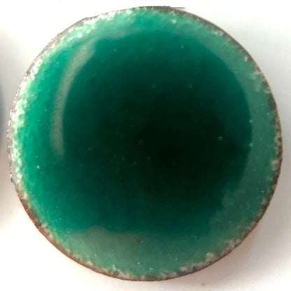 Enamel Powder No. 351 - Transparent Deep Green 3oz. for Torch/Kiln/Cloisonné/Wet Packing Enameling