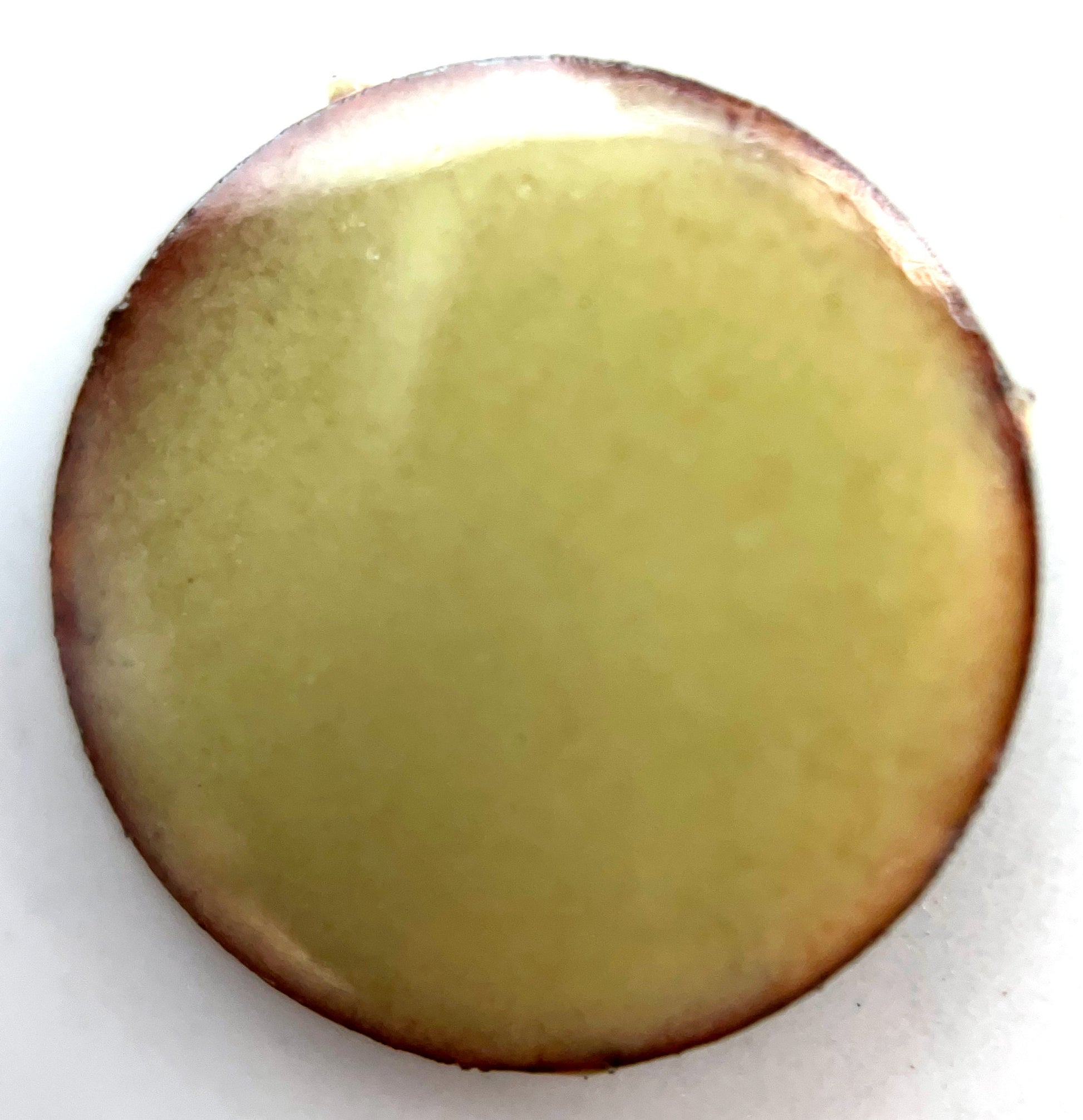 Pearly's Opaque Rice Yellow Enamel Powder (No. 109), 85g, Torch, Kiln, Cloisonné Ready, Enameling Supply
