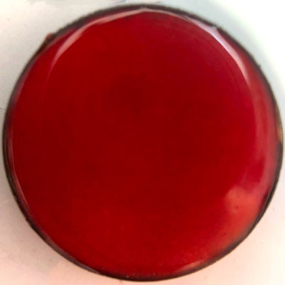 Pearly's Enamel Powder No. 367 Opaque Pure Red 3oz. (85gr Great for torch/kiln/Cloisonné and Wet Packing Enameling Active Restock requests
