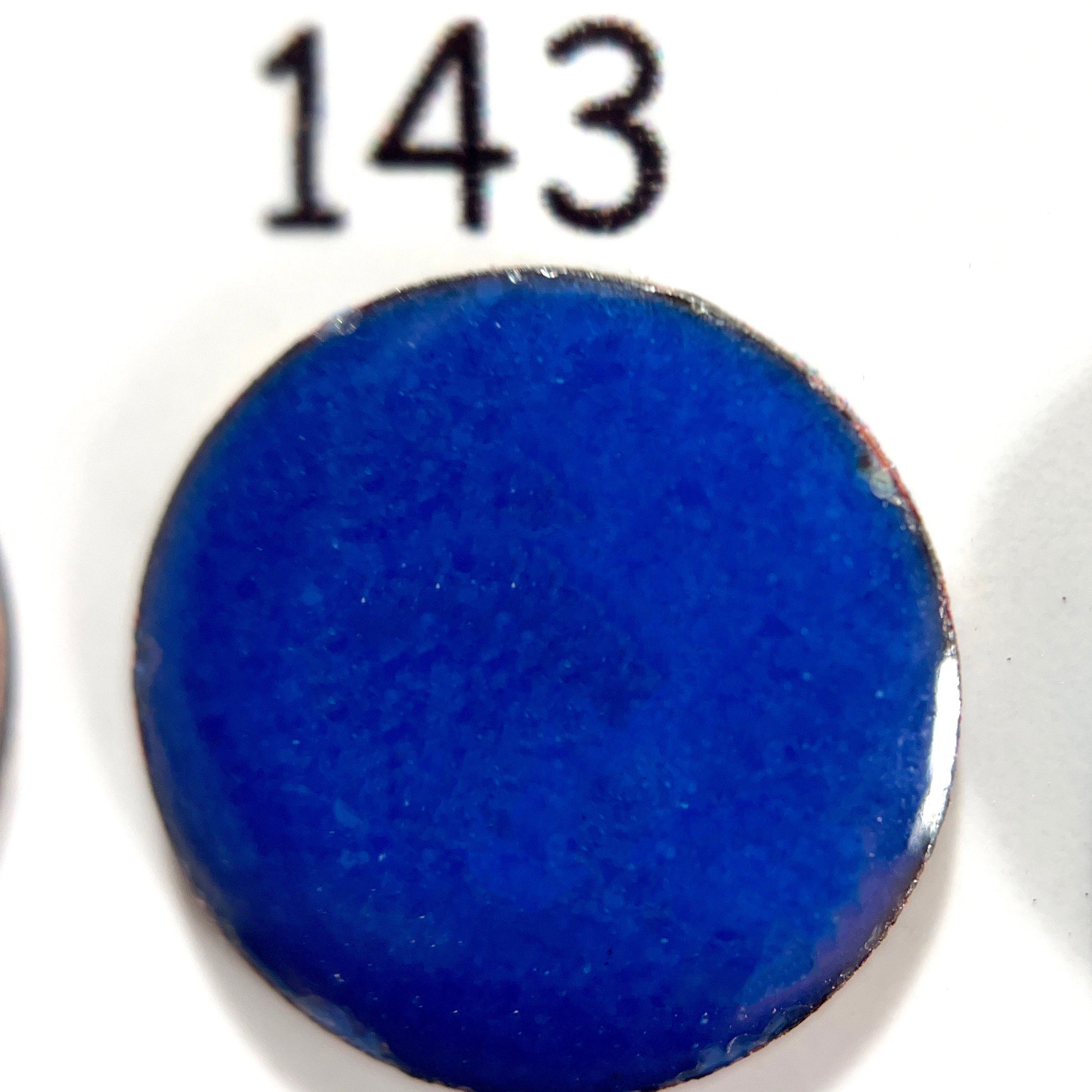 Pearly's Enamel Powder No. 143 Opaque Scotch Blue. (85gr.) Great for torch/kiln/Cloisonné