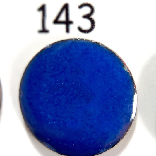 Pearly's Enamel Powder No. 143 Opaque Scotch Blue. (85gr.) Great for torch/kiln/Cloisonné