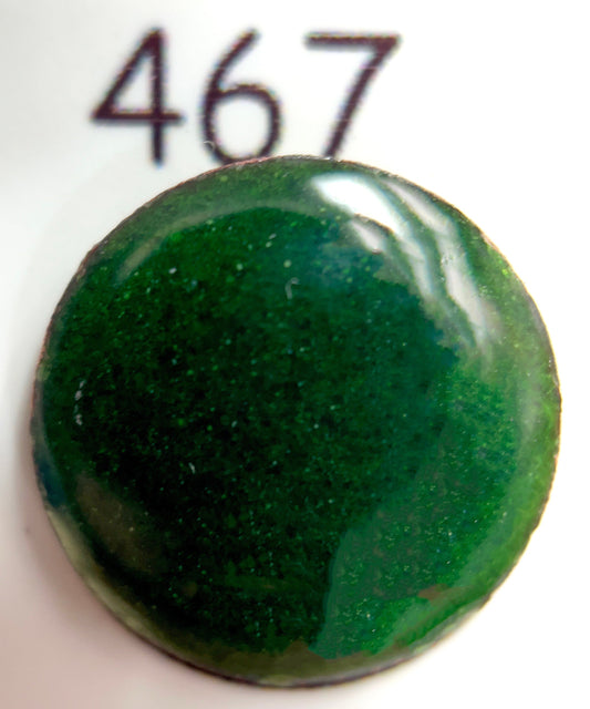 Pearly's Enamel Powder No. 467 Opaque Light Army Green 3oz. (85gr.) Great for torch/kiln/Cloisonné and Wet Packing Enameling