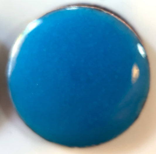 Pearly's Enamel Powder Opaque Florence Blue No. 489 3oz. (85gr.) Great for torch/kiln/Cloisonné and Wet Packing Enameling