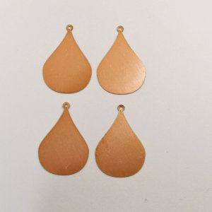 Copper Blanks - 233# Drop copper blank, 24 Gauge, Solid