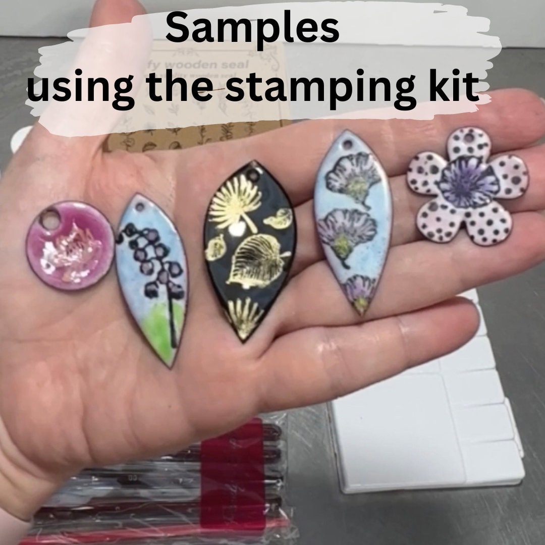 The Stamping Kit For Enameling - NOW it is POSSIBLE!!!