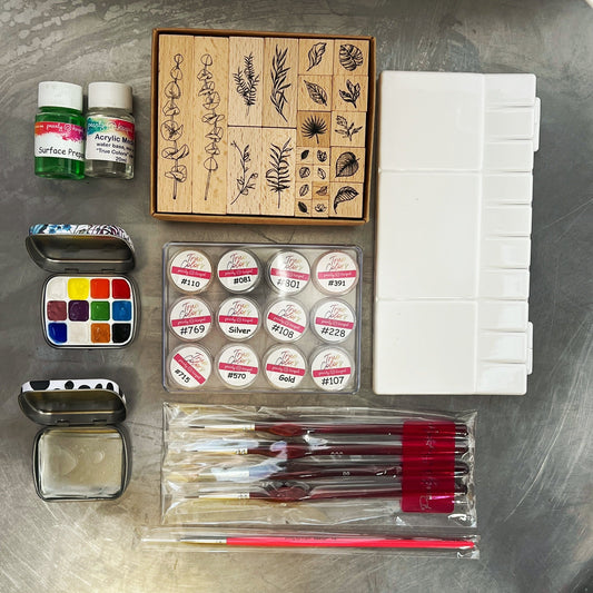 The Stamping Kit For Enameling - NOW it is POSSIBLE!!!