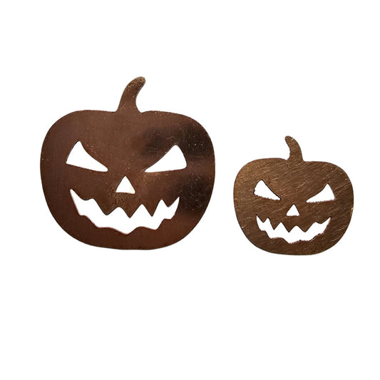Copper - 88# Halloween pumpkin copper blank - 24 Gauge, Solid