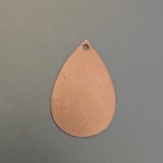 Copper Blanks - 860# Drop for Decal # Drop copper copper blank - 24 Gauge, Solid