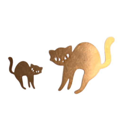 Copper Blanks - 406# Halloween Cat copper ,stamped solid copper, stamping blank, personalized ,copper blank, raw copper